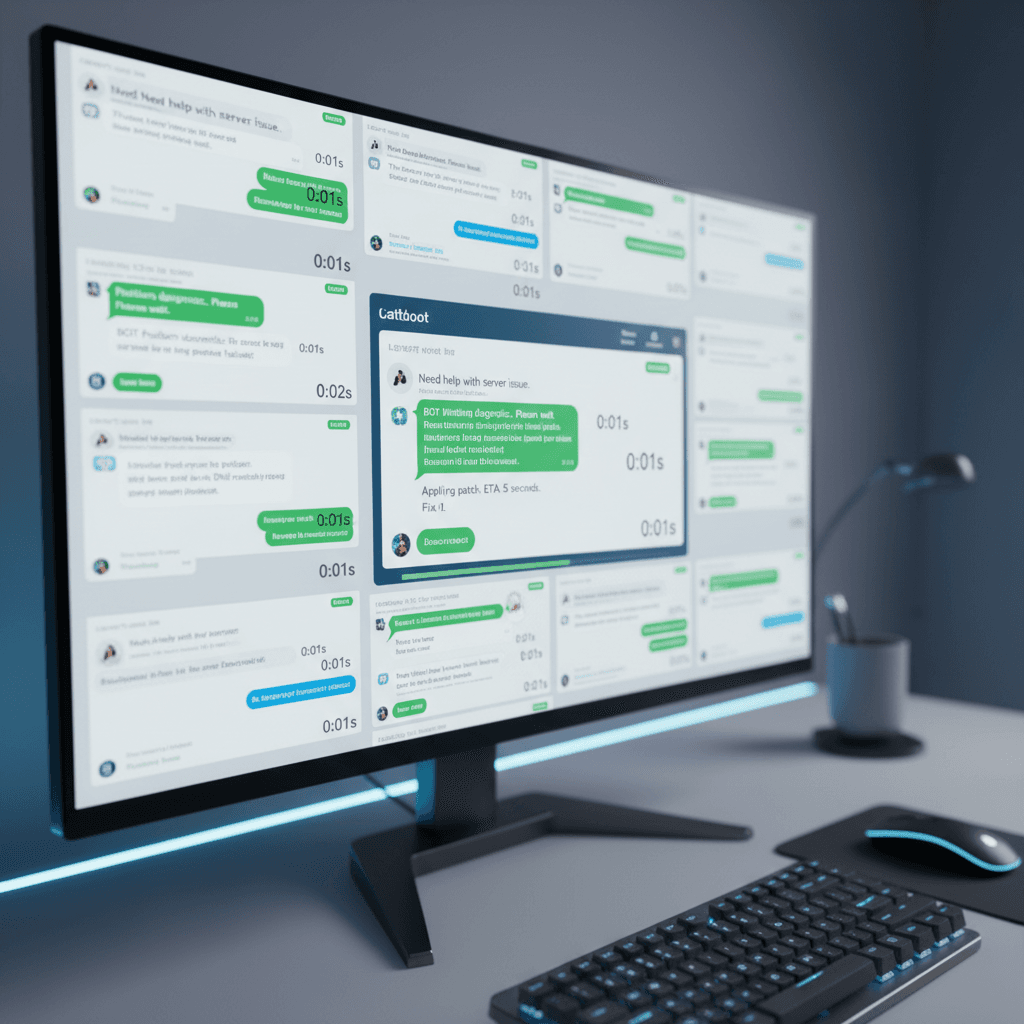 Schnelle Chatbot-Antwortzeiten